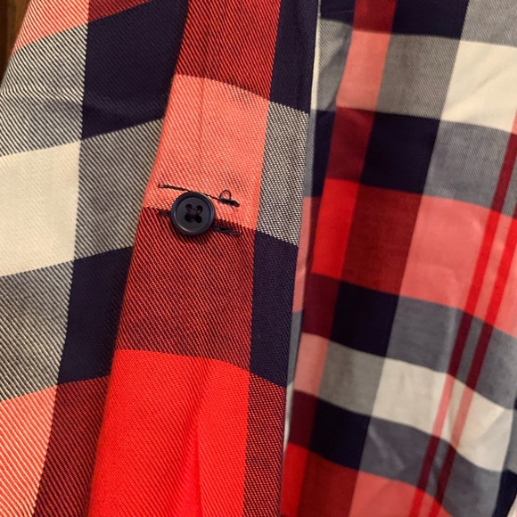 NWT CJ Banks plaid button-down shirt - 2x - Picture 11 of 11